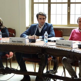 Da sinistra, Molinari, Danna e Pellegrino