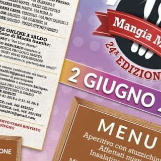 Aperte fino a martedì 23 maggio le iscrizioni alla 24ª edizione del “Mangia Manta”