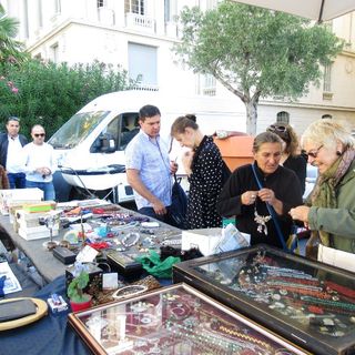 Marché à la brocante di Nizza, Maria Grazia Fea