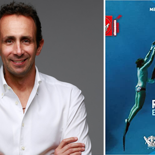 Il "delfino" Mike Maric racconta il suo libro venerdì 9 settembre a Laveno