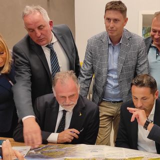 Il ministro del turismo Massimo Garavaglia in visita all'ATL del Cuneese