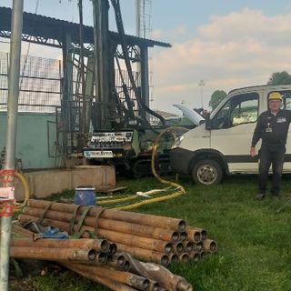 Nuovo pozzo di ispezione per le acque di Moretta