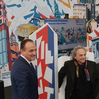 La firma di Nespolo per il nuovo simbolo della Regione: tutto il Piemonte nei suoi luoghi simbolo [FOTO]