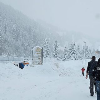 La nevicata a Bersezio, in Valle Stura