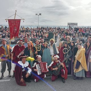 Trasferta in Costa Azzurra per la corte del Moro che ha preso parte al Carnevale di Nizza