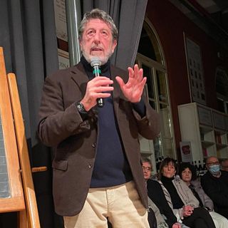 Alcuni momenti dell'incontro tenuto alla Fondazione Mirafiore di Serralunga d'Alba