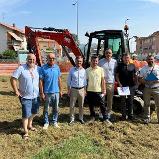 Alba: iniziato l’ampliamento del parcheggio vicino alla stazione ferroviaria del Mussotto