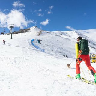 Le piste della stazione di Pian Munè di Paesana Le piste della stazione di Pian Munè di Paesana