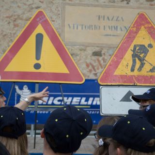 Pianfei: Michelin insegna ai bambini ad andare a piedi e usare la testa... sulla strada