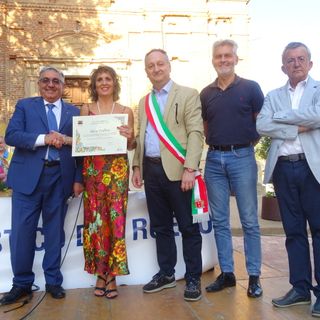 La premiazione dell'edizione passata del Premio Giornalistico del Roero