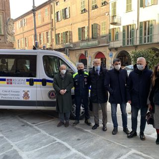 Protezione Civile di Fossano: presentato alla città il nuovo mezzo, in un 2020 che li ha visti protagonisti (FOTO)