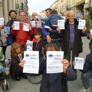 Cuneo: terminata la campagna referendaria, l'ultimo appello del comitato "Vota Sì per fermare le trivelle"