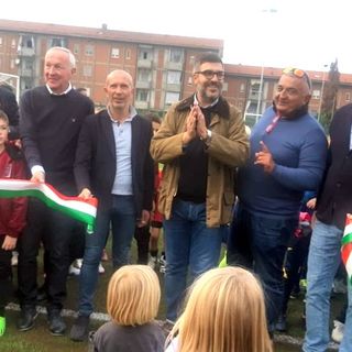 Saluzzo, taglio del nastro del Centro sportivo Adrea Martino