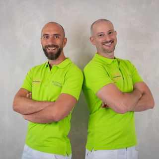 Da sinistra il dottor Federico Tirone e il dottor Stefano Salzano Da sinistra il dottor Federico Tirone e il dottor Stefano Salzano