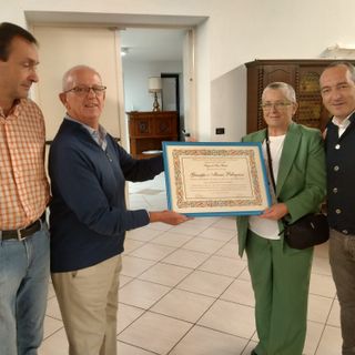 Cuneo: nel bilancio positivo della 94a Sagra di San Sereno, una targa riconoscente in ricordo di Giuseppe e Maria Pellegrino