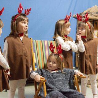 Alcune immagini della festa di Natale all'asilo Regina Margherita (TUTTE LE IMMAGINI SONO OPERA DI DAVIDE TOLIS)