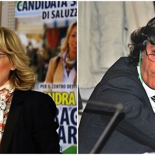 Da sinistra Alessandra Piano e Domenico Andreis