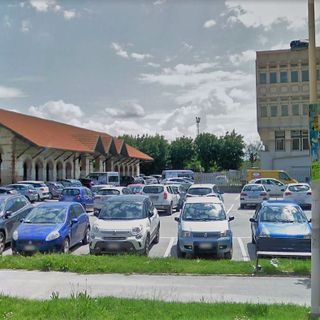 L'ex tettoia del mercato dei suini