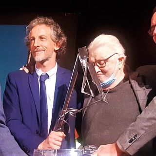 La consegna del Premio Aimar 2021 a Riba, Colombero e Bussone