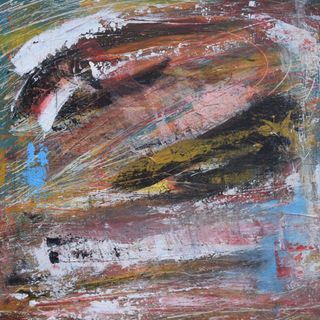 Maurizio D'Andrea al lavoro nel suo atelier