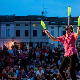 A Busca lo street show con Giorgio Bertolotti "Unicycle Dream Man"