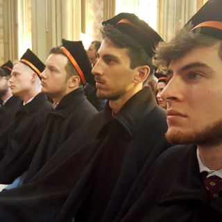 Un momento dalla passata edizione del &quot;graduation day&quot; Unisg