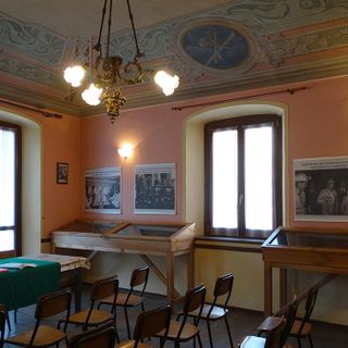 La sala consiliare del comune di Valdieri La sala consiliare del comune di Valdieri