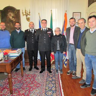 Bruna Sibille e l'amministrazione braidese hanno incontrato il nuovo comandante provinciale dell'Arma