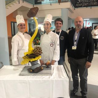 Il Giolitti di Mondovì porta a casa un primo premio al Terzo Campionato Italiano di Pasticceria degli Istituti Alberghieri