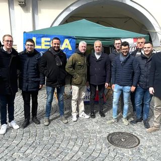 Savigliano, prima uscita pubblica del candidato sindaco Gianluca Zampedri