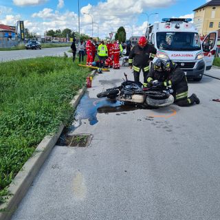Scontro tra auto e moto a Savigliano: 22enne trasportato in codice rosso all'ospedale