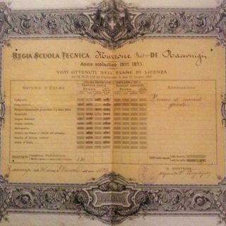 Una pagella "d'altri tempi"