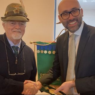 Il presidente degli Alpini Sebastiano Favero a Mondovì con il consiglio direttivo nazionale Il presidente degli Alpini Sebastiano Favero a Mondovì con il consiglio direttivo nazionale