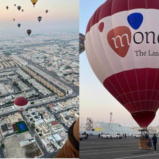 La mongolfiera di Mondovì vola al Qatar Balloon Festival La mongolfiera di Mondovì vola al Qatar Balloon Festival