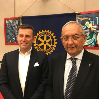 Pierpaolo Antonioli Ad General Motors Torino, Andrea Galleano presidente Rotary Saluzzo