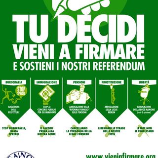 Sabato 12 aprile “vieni a firmare, tu decidi” arriva a Brossasco