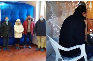 L'inaugurazione della stanza degli abbracci a Carrù