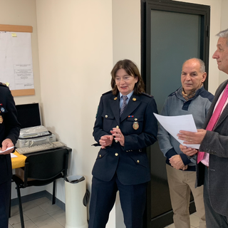 Nastrini covid-19 per la Polizia locale di Savigliano