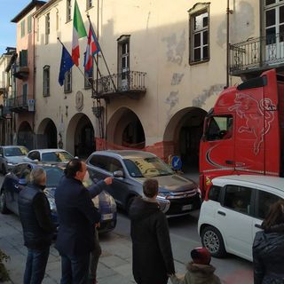 Il presidente della Regione Cirio a Dronero, viabilità e circonvallazione i temi al centro dell'incontro con il sindaco