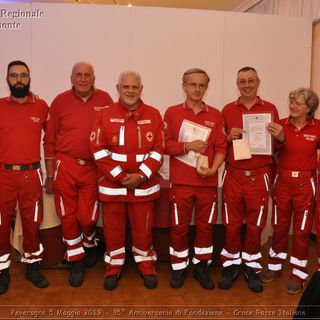 Peveragno: la Croce Rossa Italiana locale ha festeggiato i suoi primi 35 anni d'attività
