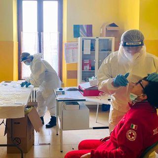 Anche al Comitato della CRI di Mondovì somministrati i tamponi rapidi