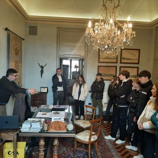 Gli alunni del Denina Pellico Rivoira incontrano l'amministrazione saluzzese