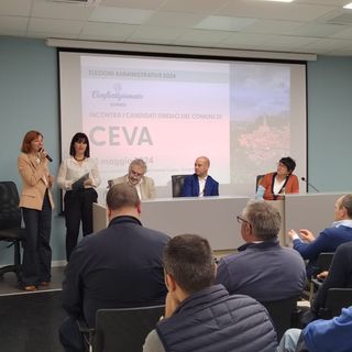 Confartigianato Cuneo ha incontrato i candidati sindaci del Comune di Ceva [RIVEDI LA PUNTATA]