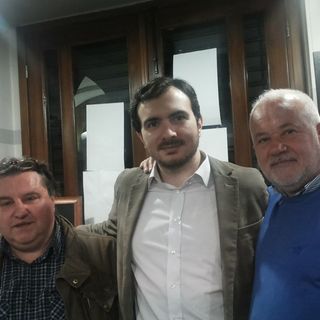 Da sinistra: Gianni Tesio (segretario della Lega saluzzese), Riccardo Molinari (segretario nazionale Lega Piemont) e Roberto Mellano, responsabile regionale degli Enti Locali del Carroccio