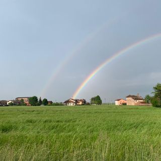 Doppio arcobaleno a Tarantasca