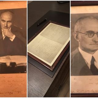 Rinvenute due fotografie d'epoca di Einaudi e una lettera ai carrucesi datata 1948: "Carrù, mia diletta"