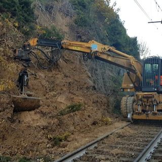 I lavori sulla linea Savona-San Giuseppe del novembre 2019