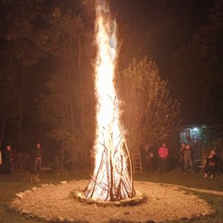 A Chiusa di Pesio meditazione attorno al fuoco di San Michele