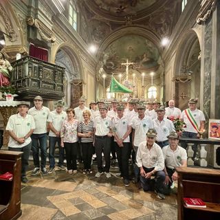 Tarantasca ha festeggiato i 90 anni dell'alpino Giacomo Dalmasso
