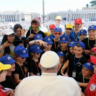 Papa Francesco alla GMB di Roma (Foto Vatican Media)